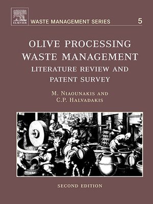 cover image of Olive Processing Waste Management